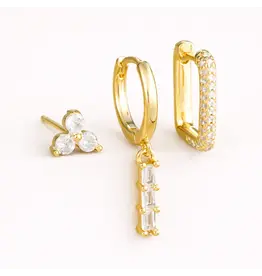 Set solaire gold/white