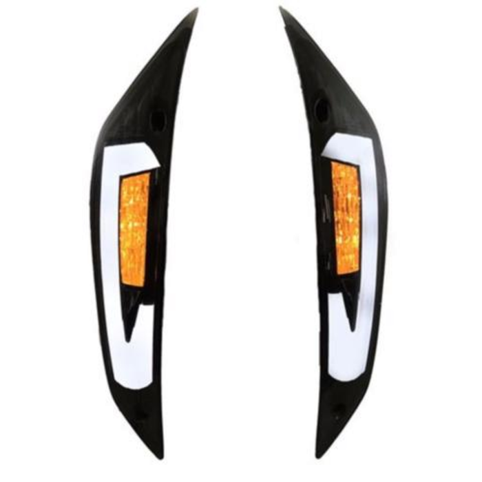 Knipperlichten voorzijde Power1 LED tube smoke - Piaggio Zip