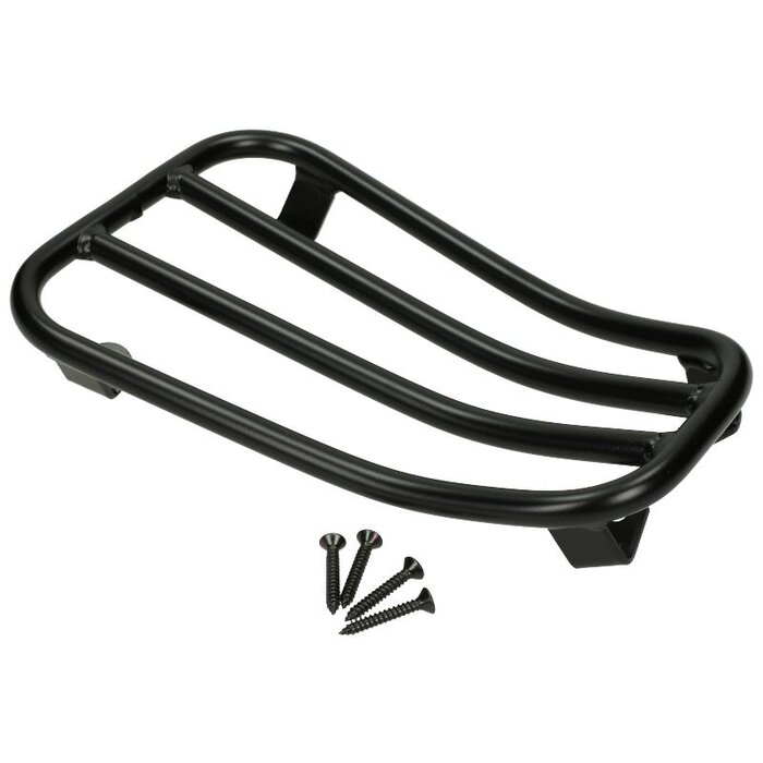 Bagagedrager treeplank - Vespa Primavera en Sprint mat zwart
