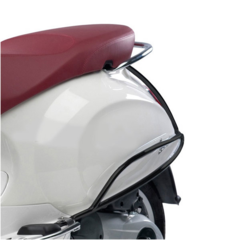 Achtervalbeugels mat zwart - Vespa Primavera, Sprint origineel