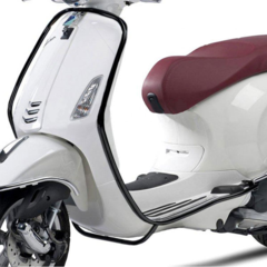 Voorvalbeugels mat zwart - Vespa Primavera, Sprint origineel
