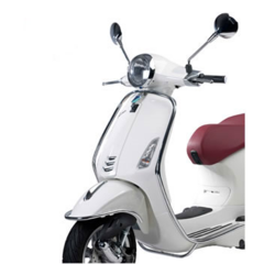 Voorvalbeugels chroom - Vespa Primavera, Sprint origineel