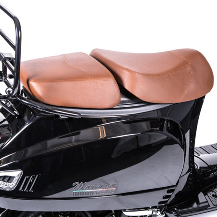 Zadel MOMO Morino deluxe dubbel bruin