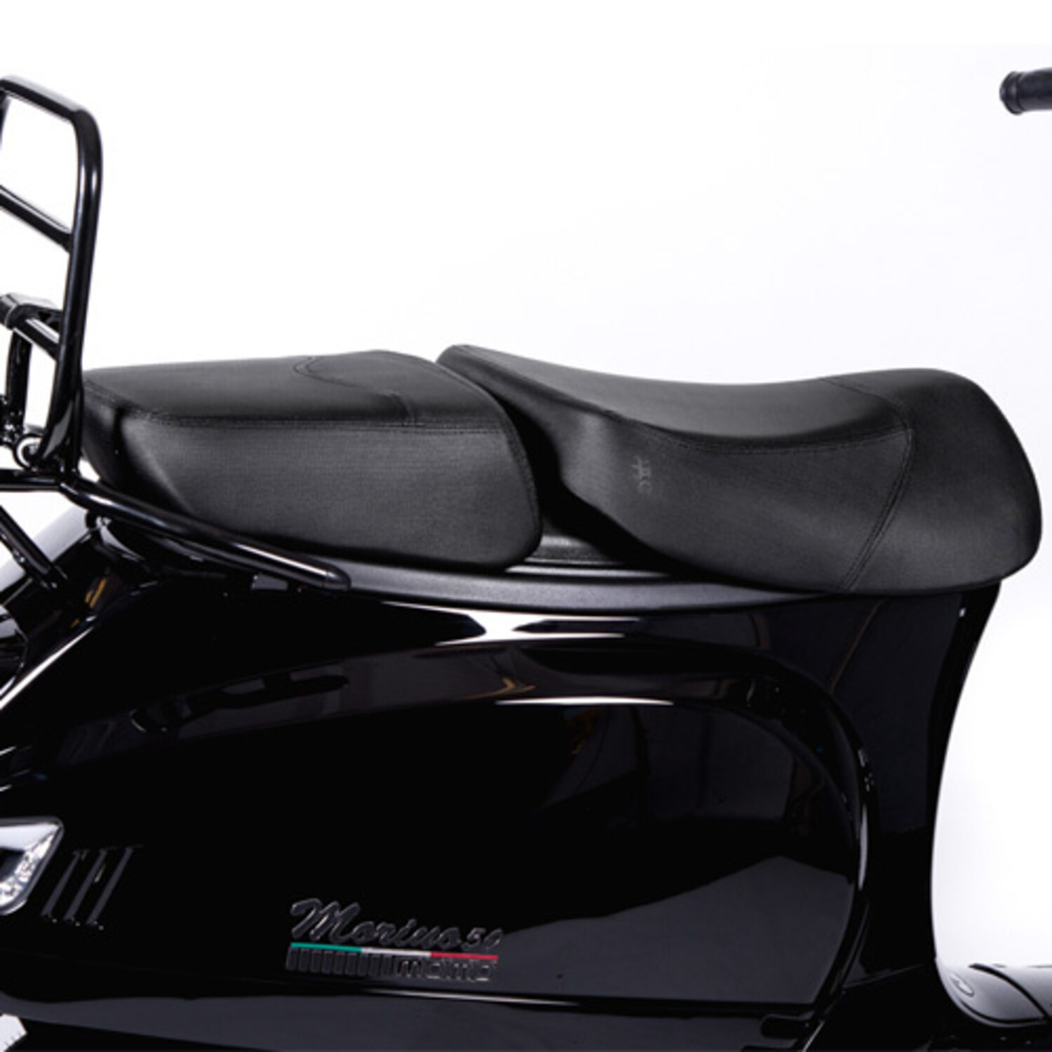 Zadel MOMO Morino deluxe dubbel zwart - DAB scooters & Motoren B.V.