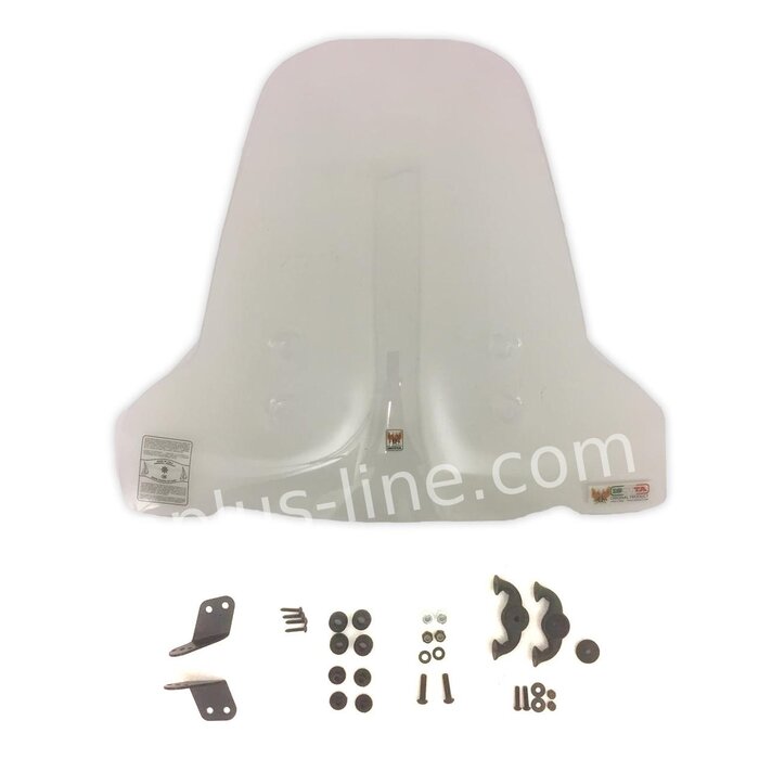 Windscherm Segway B110S hoog transparant