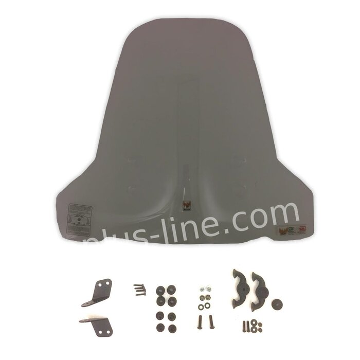 Windscherm Segway B110S hoog smoke