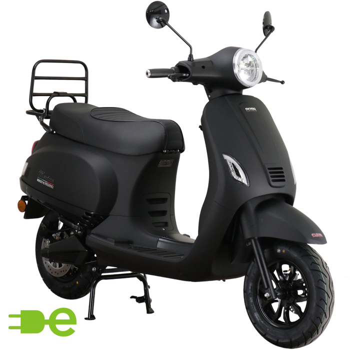 Momo MOMO E-Morino mat zwart elektrisch