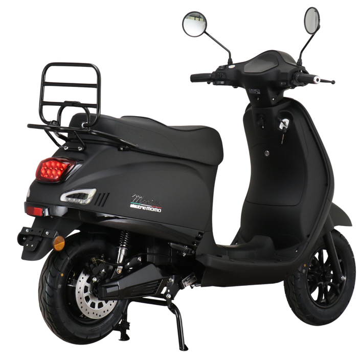 Momo MOMO E-Morino mat zwart elektrisch