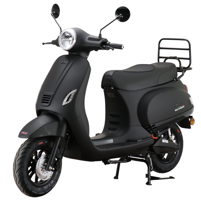 Momo MOMO E-Morino mat zwart elektrisch