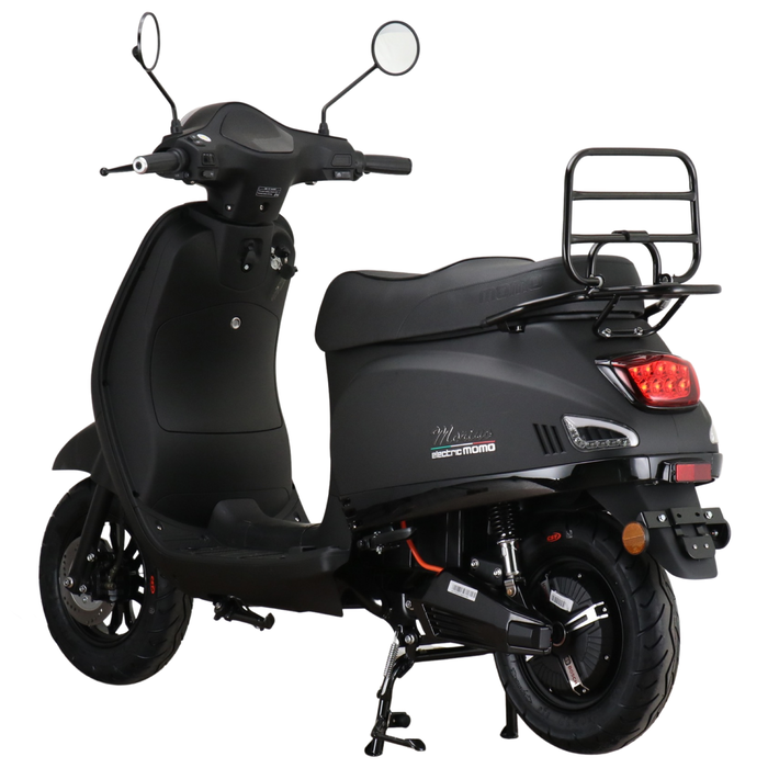 Momo MOMO E-Morino mat zwart elektrisch
