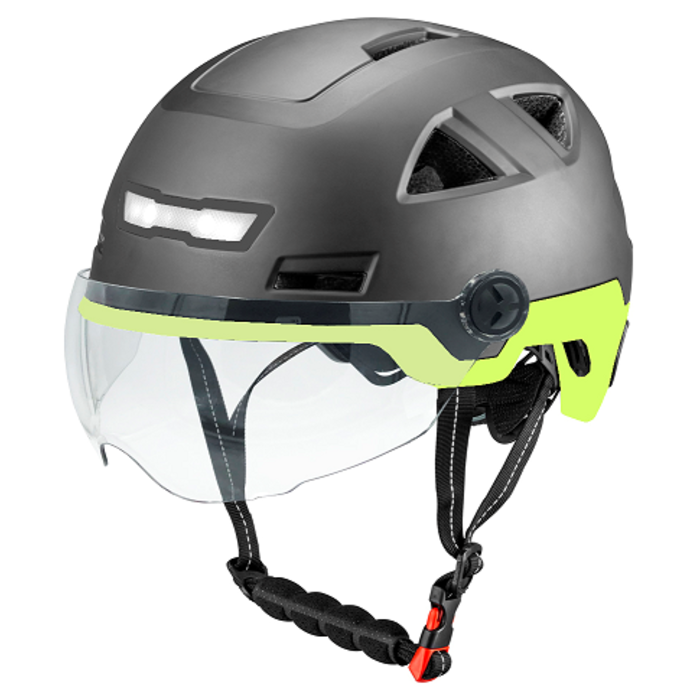 Vito  Snorscooter helm E-Light met vizier speed pedelec