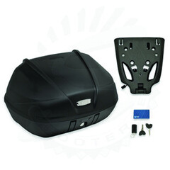 config-Topkoffer keyless 52L zwart incl. montage set