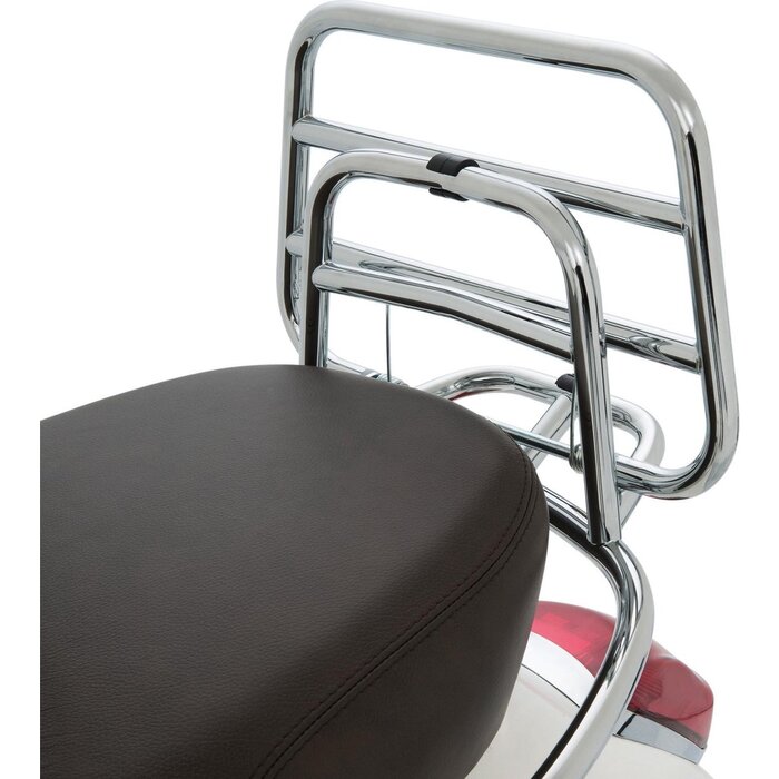 config- achter-rekje opklapbaar chroom origineel