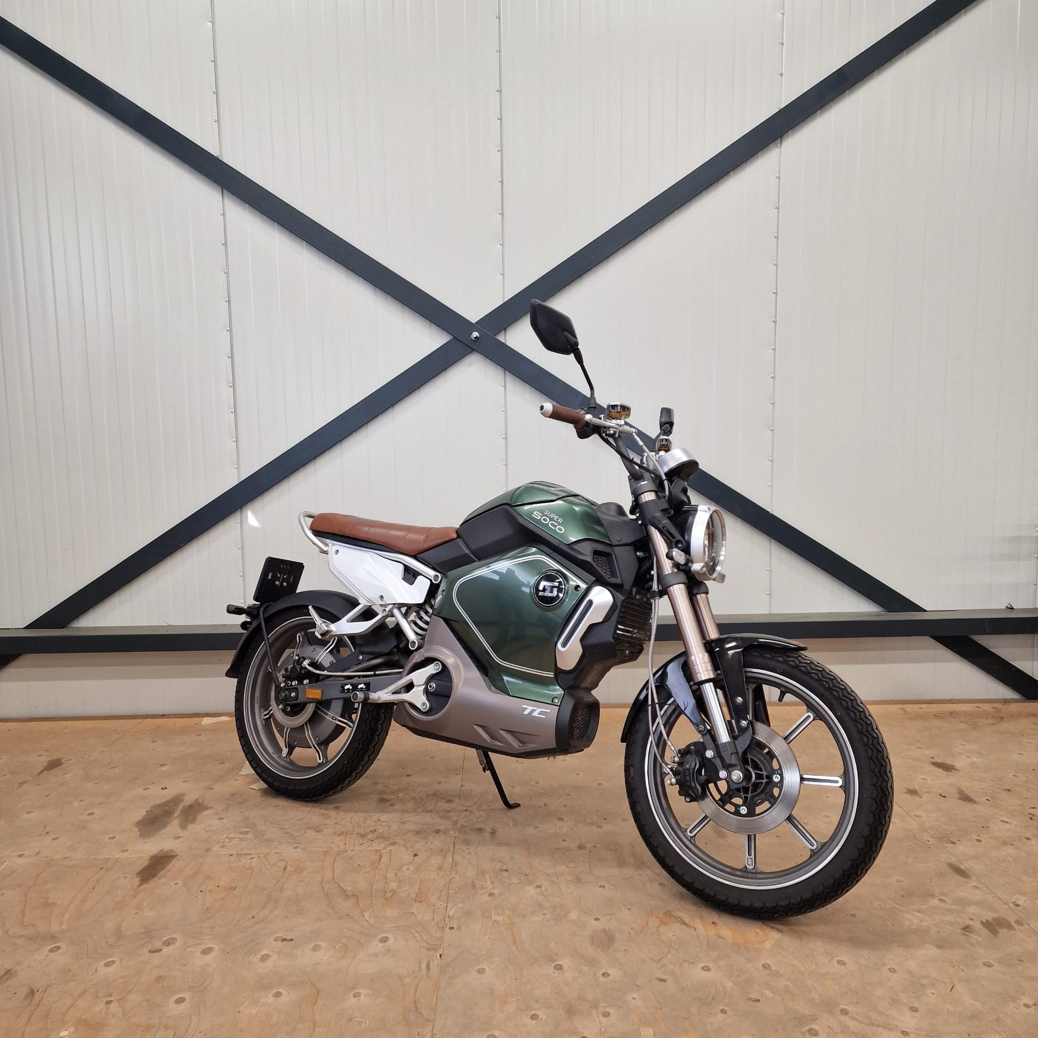 Super Soco TC bromscooter (elektrisch)