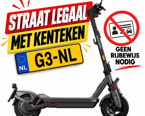 Segway MAX G3 NL: alles over de legale elektrische step met kenteken
