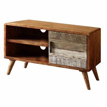 India - Reproduction Furniture Small Zen Acacia TV Cabinet