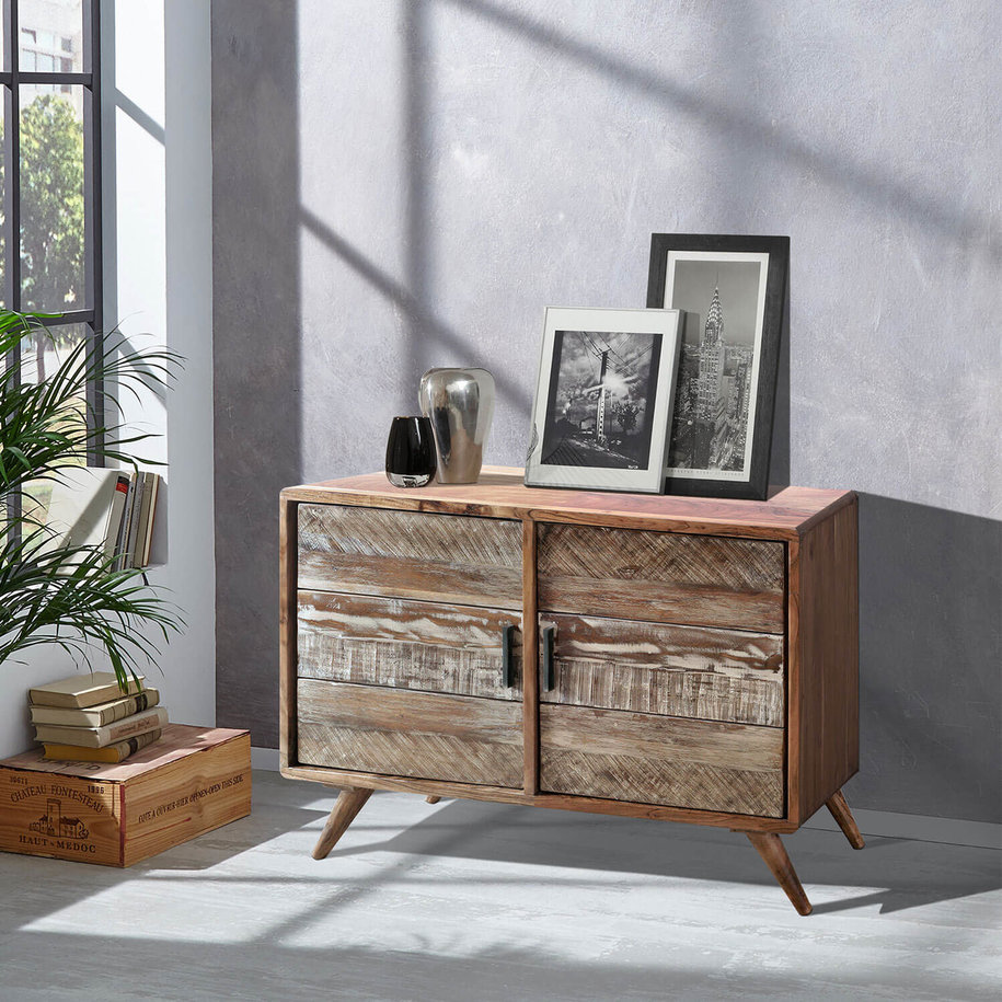 Zen Acacia Small Sideboard
