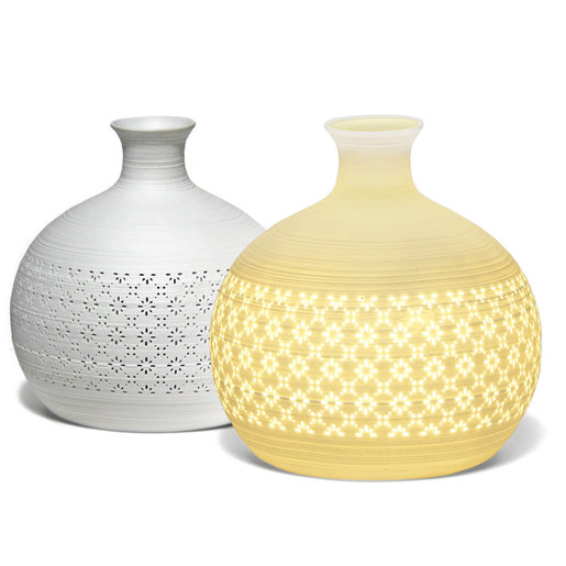 Welink Round Jar Vase Lamp