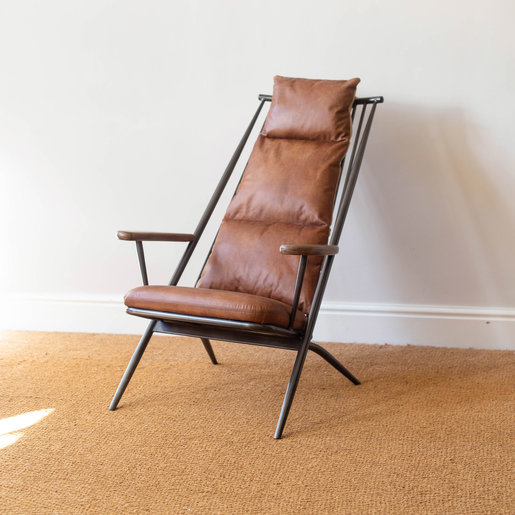 Furniture - UK & Euro Ely Leather Studio Chair