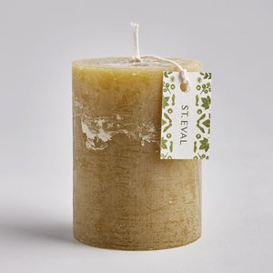 Moss Folk Pillar Candle