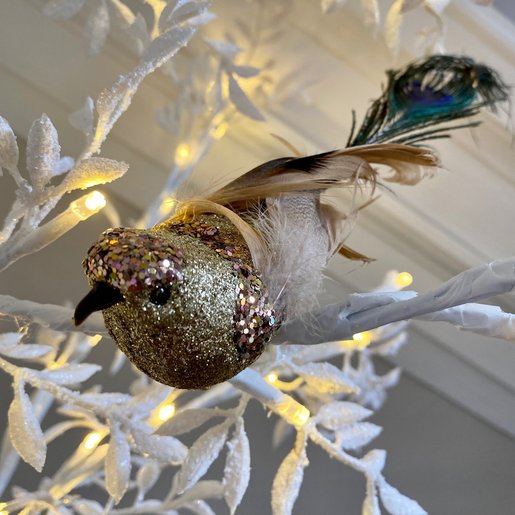 Level 1 Accessories Peacock Bird Clip