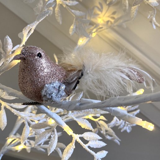 Level 2 Accessories Champagne Clip On Bird