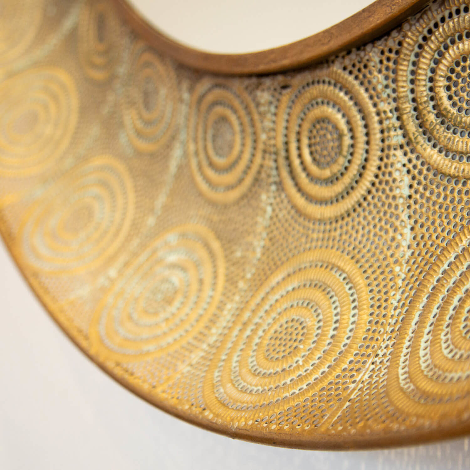 Round Filigree Mirror Trading Boundaries