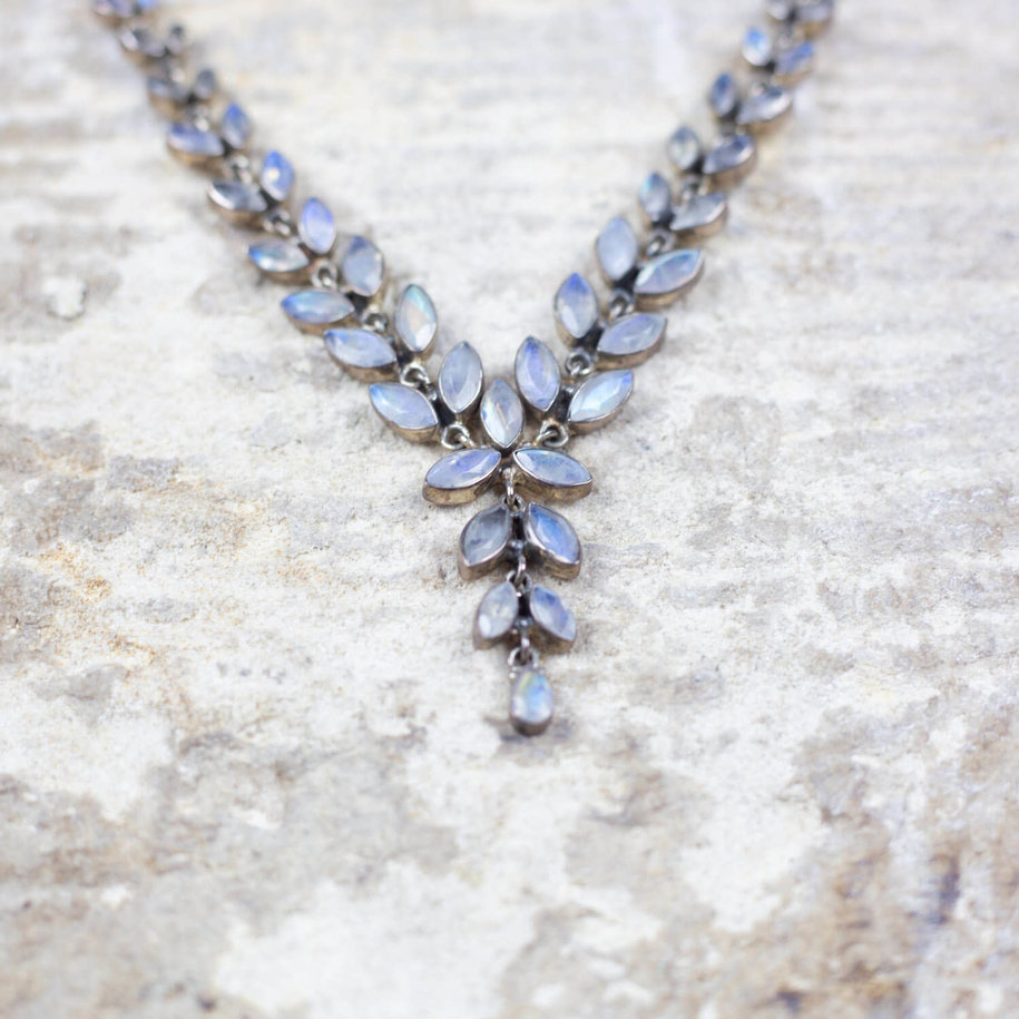 Silver & Moonstone Necklace