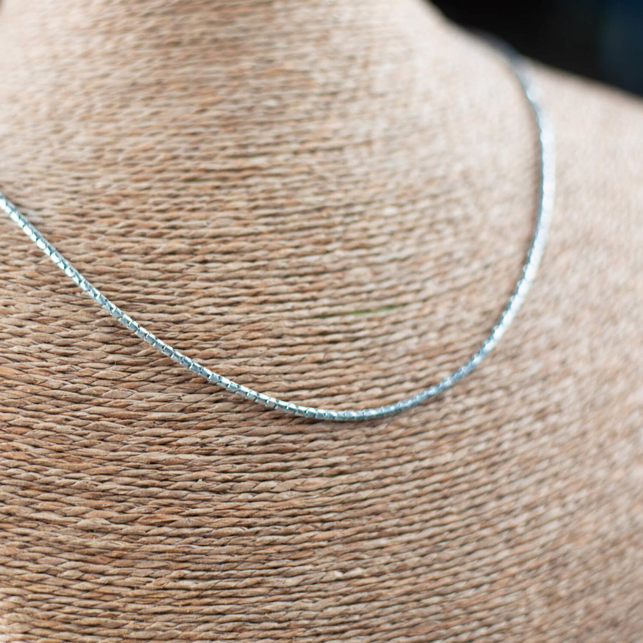 Silver Box Link Chain