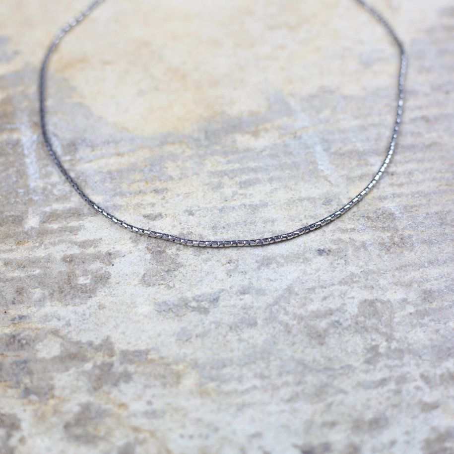 Silver Box Link Chain