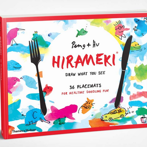 Hirameki: 36 Placemats - Doodling Fun!