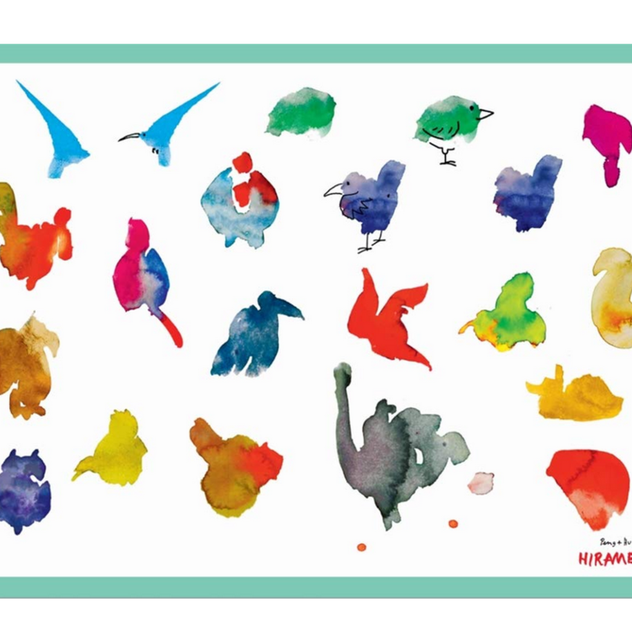 Hirameki: 36 Placemats - Doodling Fun!