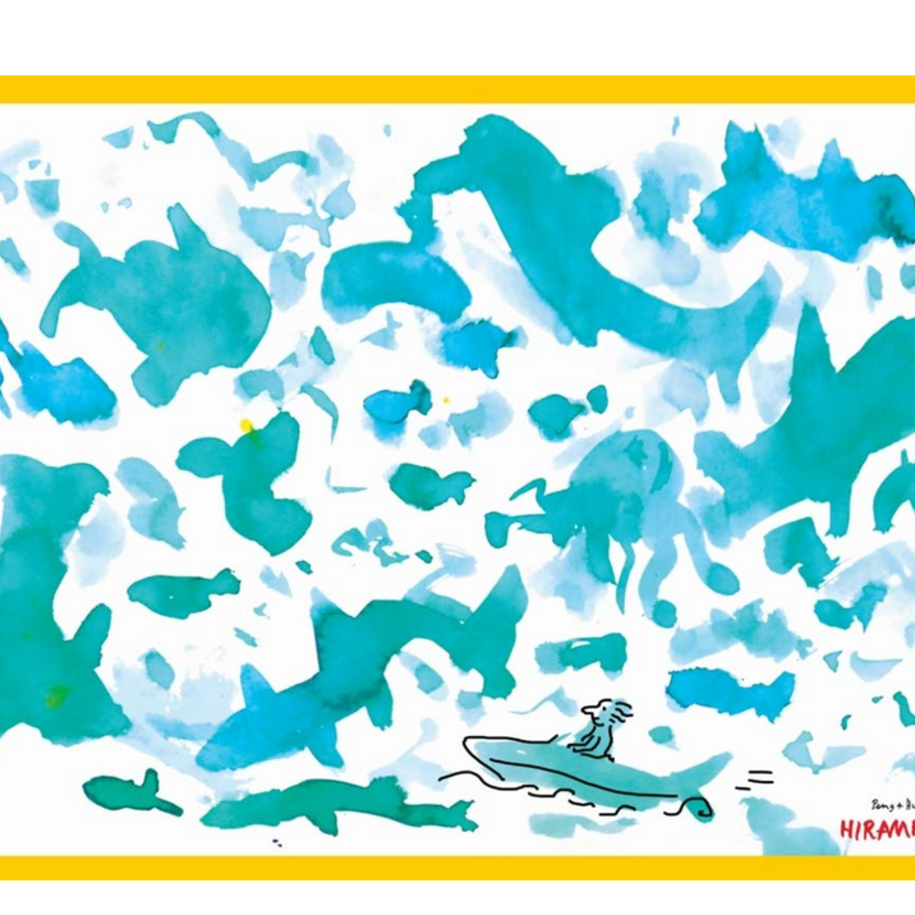 Hirameki: 36 Placemats - Doodling Fun!