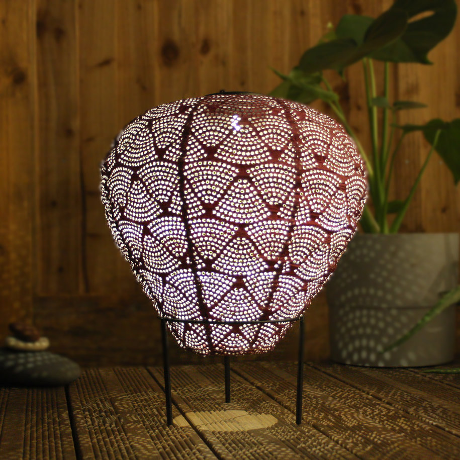 Purple Balloon Solar Lantern