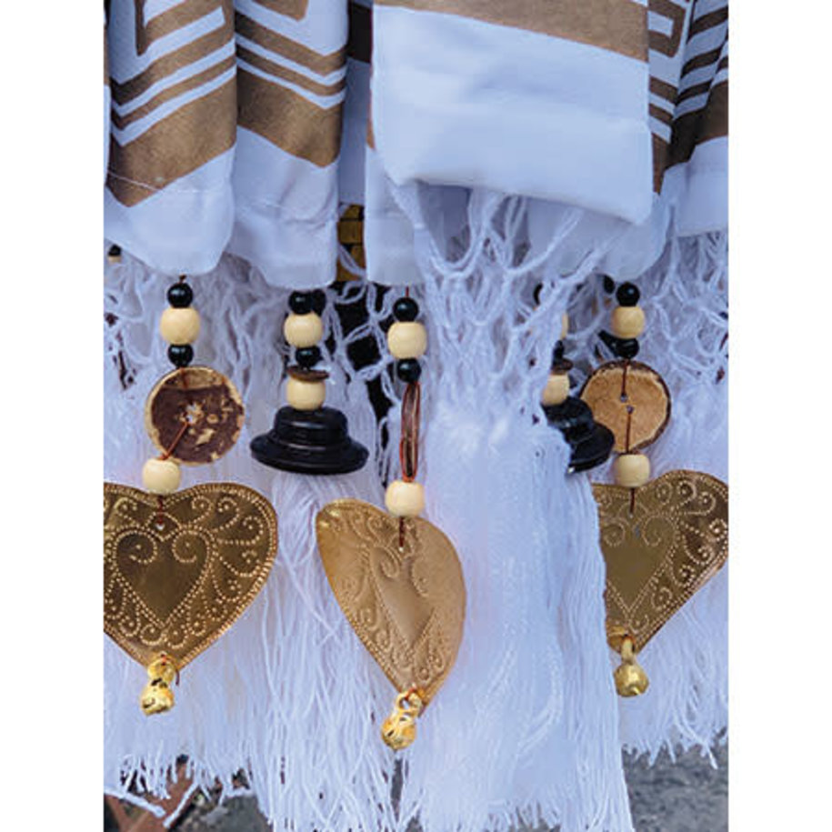 White Indah Sun Parasol