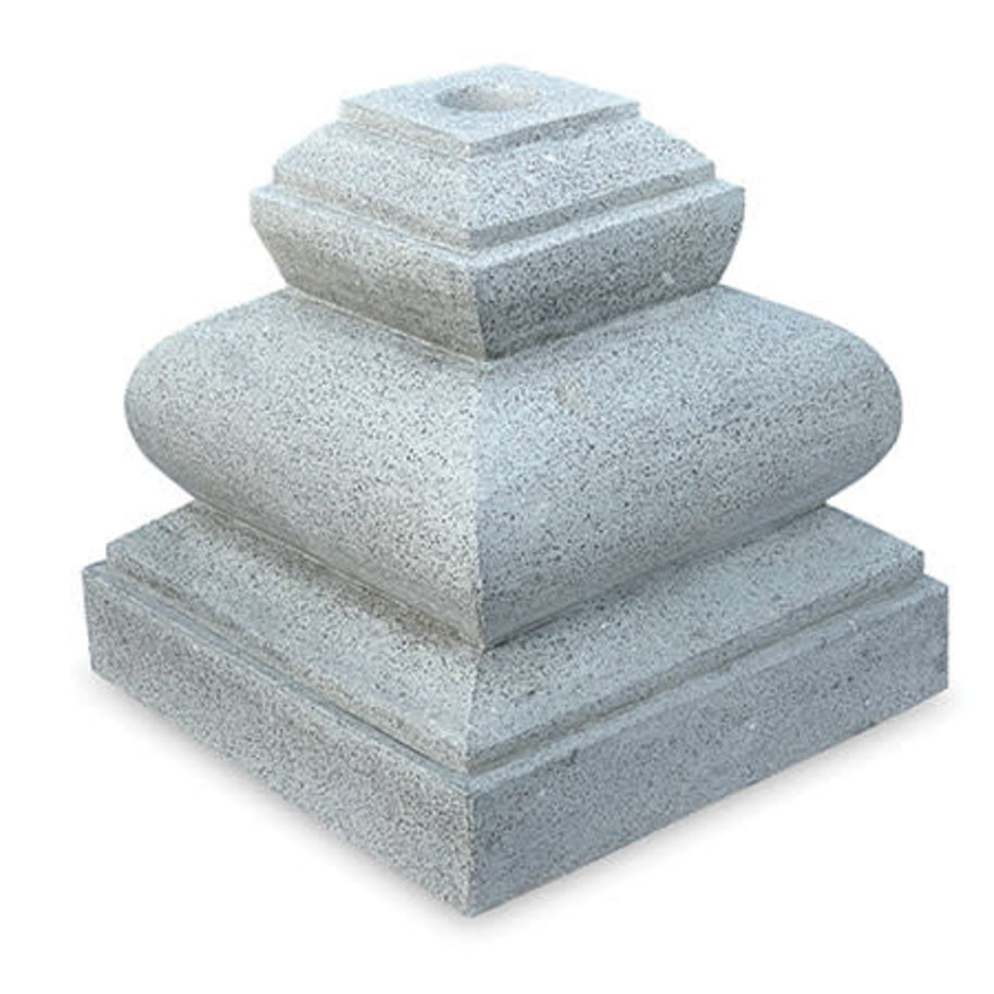 Grey Stone Parasol Base