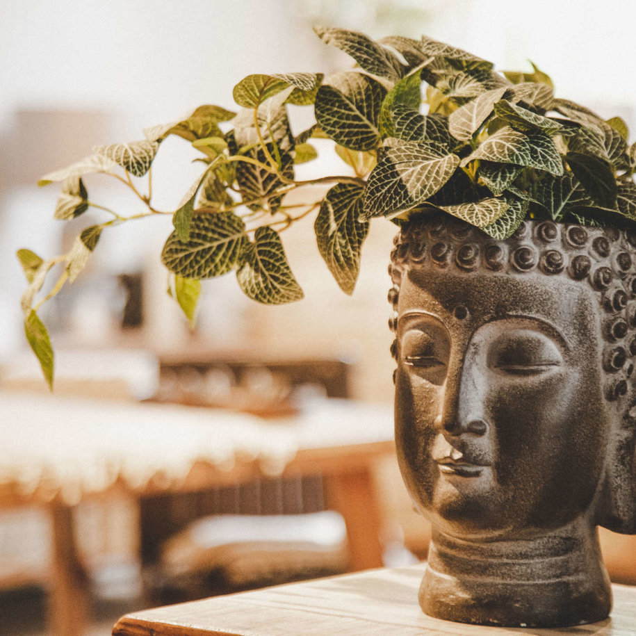 Porcelain Buddha Head