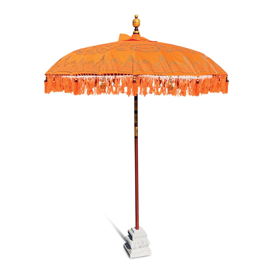 Orange Indah Sun Parasol