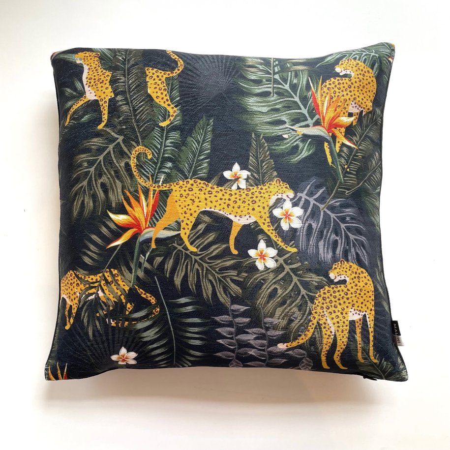 leopard cushion