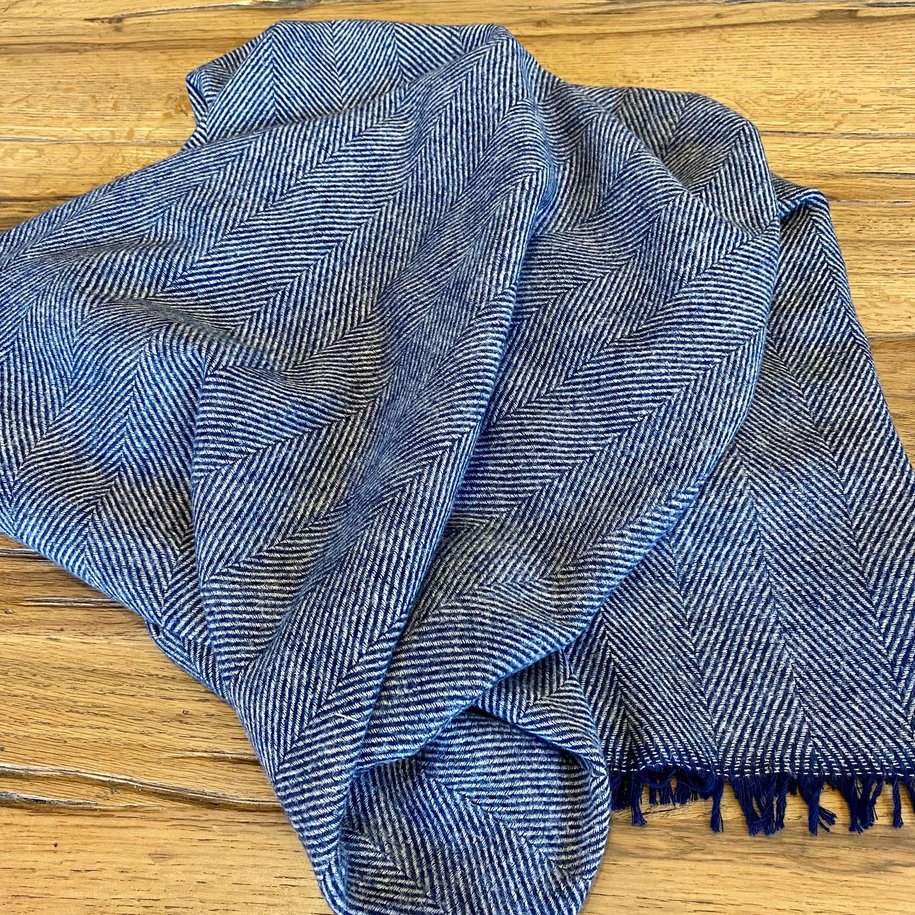 Heavyweight Wool & Silk Scarf