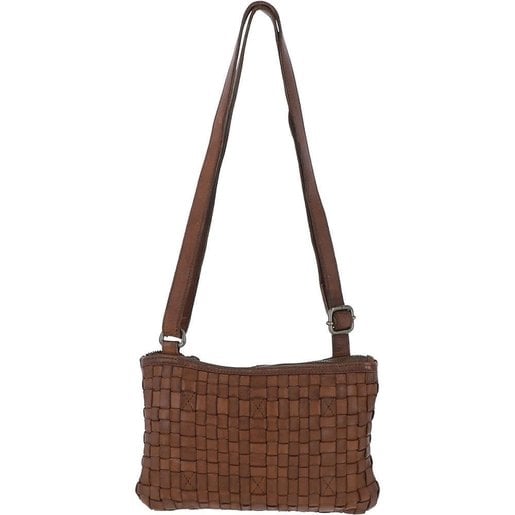 Level 1 Accessories Lattice Leather Handbag  Taupe ( S)