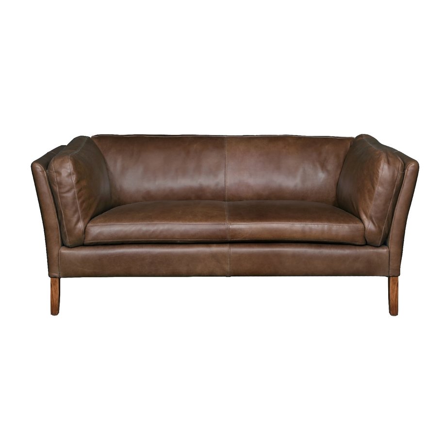 Geneva 2 seater leather sofa Trading Boundaries