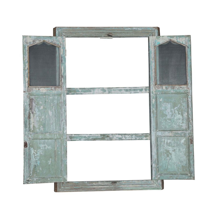 Blue Door/Window Frame