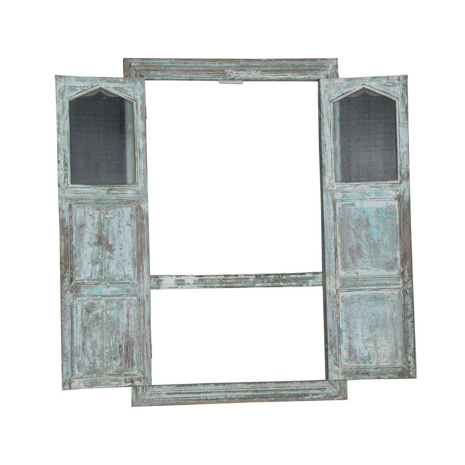 Blue Door/Window Frame