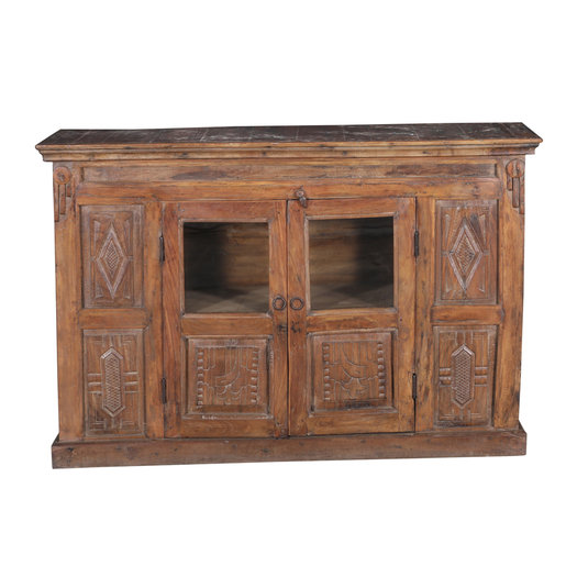 India - Old Furniture Old Teak Sideboard