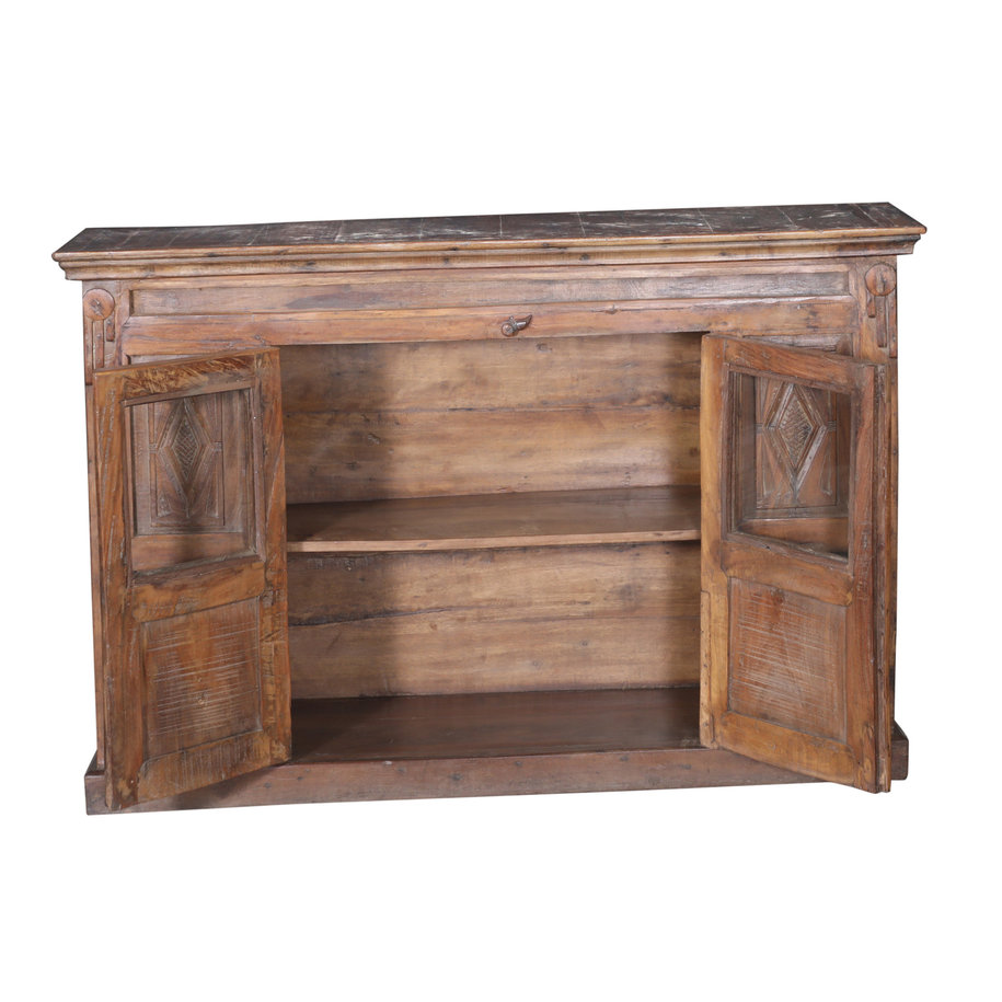 Old Teak Sideboard