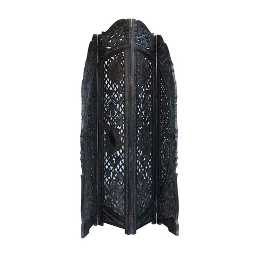 India - Old Furniture Carved Screen