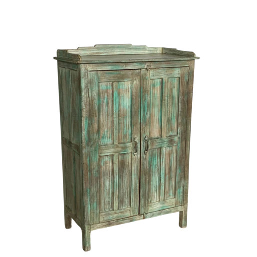 India - Old Furniture Vintage Teak Cabinet