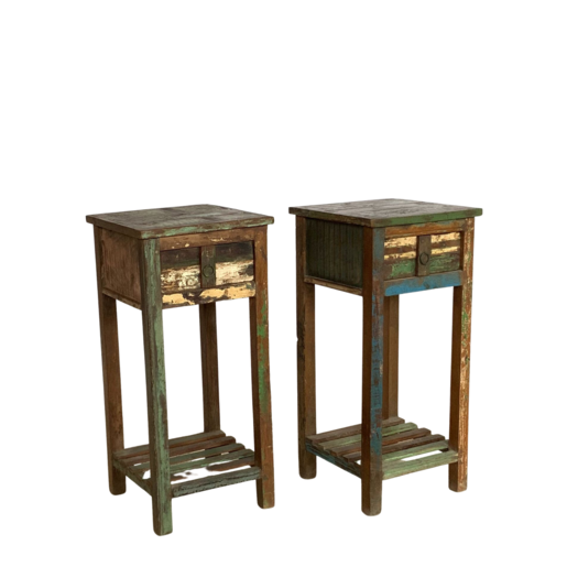 India - Old Furniture MANGO WOOD SIDE TABLE