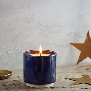 Christmas Winters Eve Midnight Blue - Orange and Cinnamon